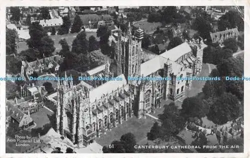 R296122 Aero Pictorial 61 Canterbury Cathedral from the Air