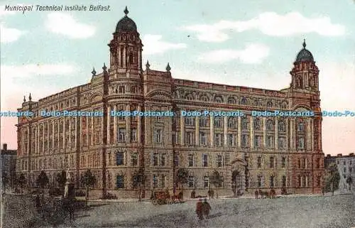 R293290 Municipal Technical Institute Belfast Postkarte