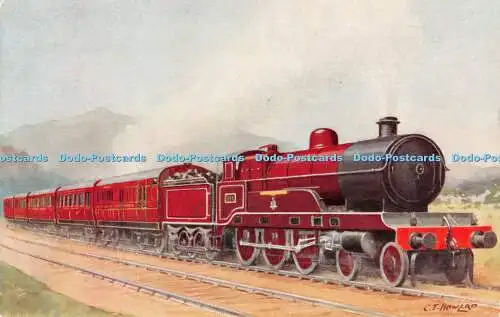 R296174 Vintage Trains Eine Lokomotive vom Typ London and North Western Railway Claughton in