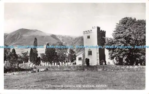 R294917 Crosthwaite Church And Skiddaw Keswick G P Abraham RP