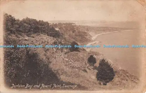 R295017 Durlston Bay And Peveril Point Swanage 1927