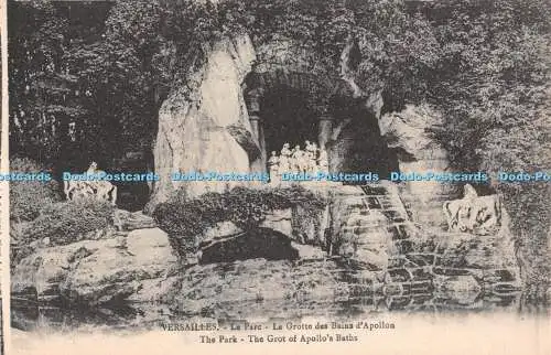 R296434 Versailles Le Parc La Grotte des Bains dApollon Der Park Die Grot von Apo