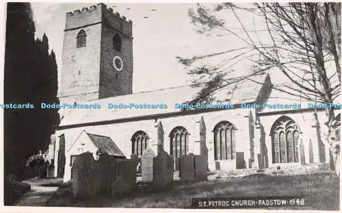 R296604 St Petroc Church Padstow 1948