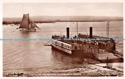 R295280 The Floating Bridge Sandbanks Poole No 770 Sunray Series Thunder And Cla