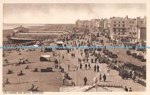 R295295 The Parade And Beach Worthing Millar And Lang