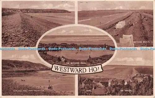 R296669 Westward Ho 6206 Solograph Series De Luxe Photogravure E A Sweetman Mult