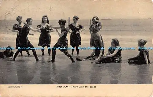 R293826 Da mit der Ware 10024 AA6 Souvenir Postkarte Co N Y 1908