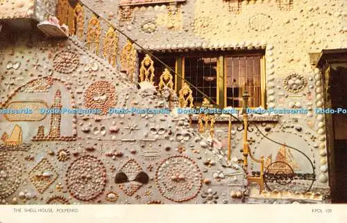 R295552 The Shell House Polperro KPOL 108 Cotman Color Jarrold