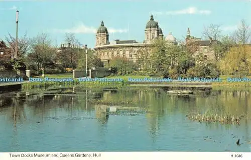 R298222 Town Docks Museum And Queens Gardens Hull No 1046 Photocolour Dennis