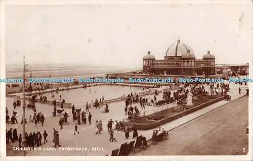 R298251 Kinder Seepromenade Rhyl Nr 5 RP 1929