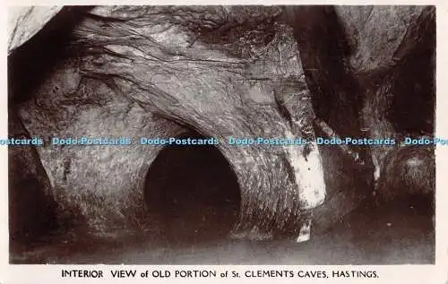 R298373 Innenansicht eines alten Teils der St Clements Caves Hastings RP Wildt und