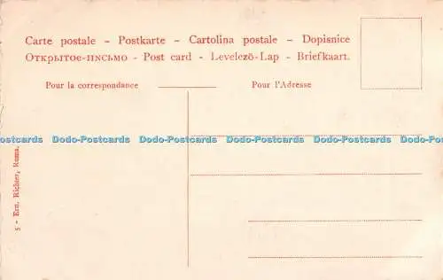 R297057 Roma Il Foro Romano ed avanzi del Tempio di Castore e Polluce Ern Richter