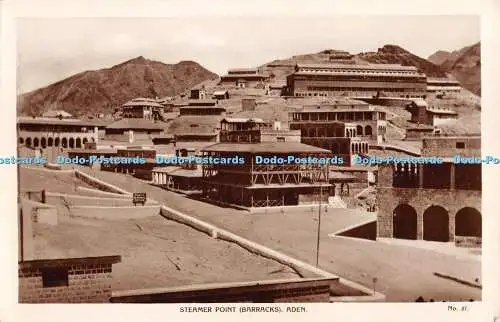 R297065 Steamer Point Barracks Aden No 37 RP Egyptian Cigarettes Factory M S Leh