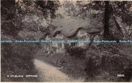 R297084 A Studland Cottage 56532 Photochrom
