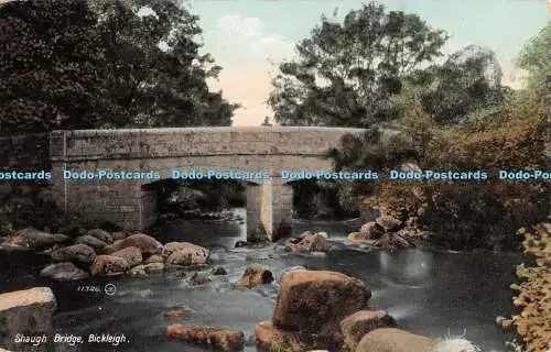 R297303 11326 Shaugh Bridge Bickleigh Valentines Serie