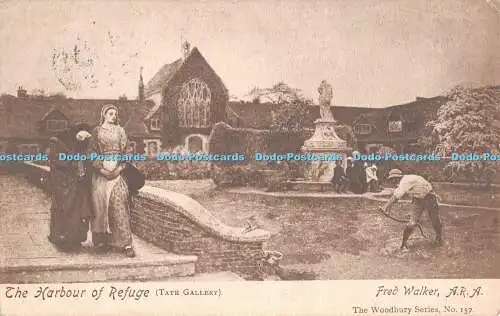 R297343 The Harbour of Refuge Tate Gallery Fred Walker A R A The Woodbury Series