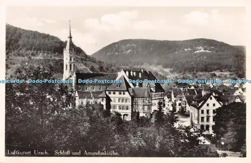 R298711 Luftkurort Urach Schloss Und Amanduskirche W Benz