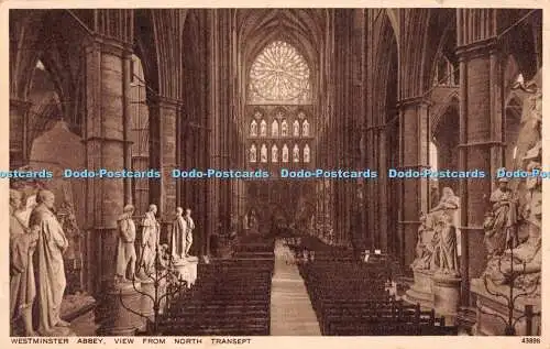 R298763 Westminster Abbey Blick von North Transept Nr. 43898 Photochrom