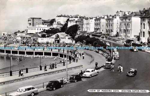 R297433 B 50 Blick auf Madeira Cove Weston Super Mare H J Serie RP