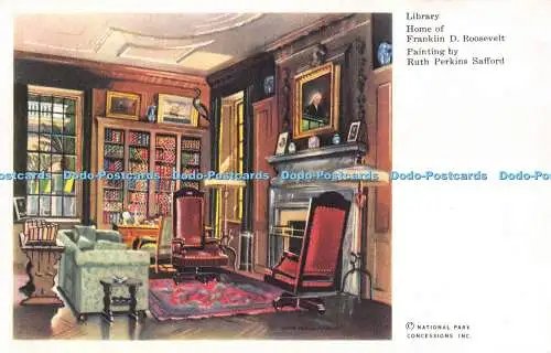 R298808 Bibliothek Heimat des Franklin D Roosevelt Ruth Perkins Safford National Park