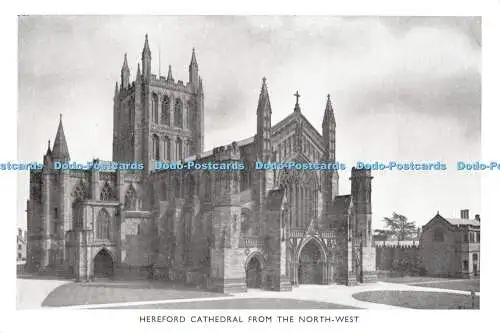 R298812 Hereford Cathedral aus dem Nordwesten The Hereford Times