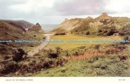 R298814 Valley Of The Rocks Lynton No 108 RP Cotman Color Jarrold 1962