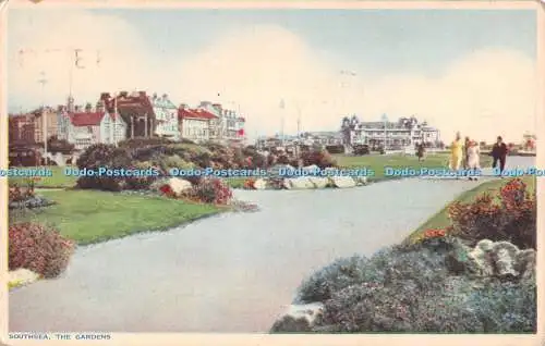 R297460 Southsea The Gardens Photochrom 1939