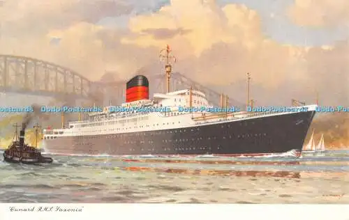 R297589 Cunard R M S Saxonia No 1380