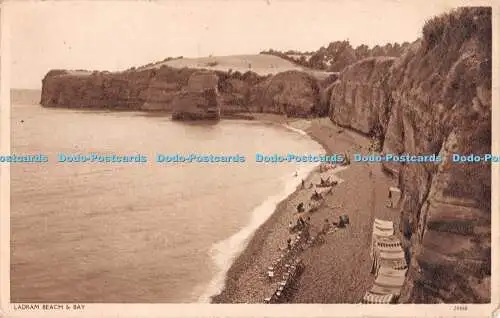 R299030 Ladram Beach and Bay Postkarte