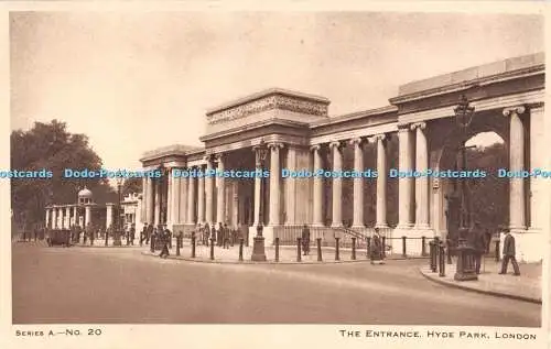 R297892 The Entrance Hyde Park London No 20 St Pauls Hospital Competition
