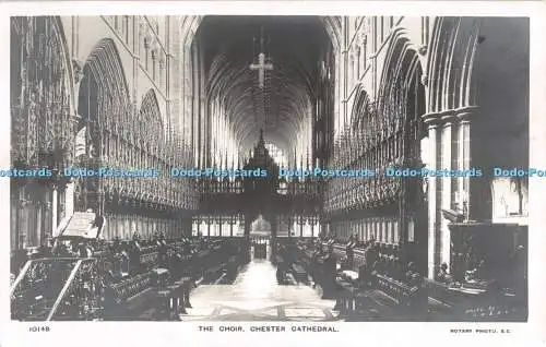 R297898 The Choir Chester Cathedral Rotary Photo No 10148