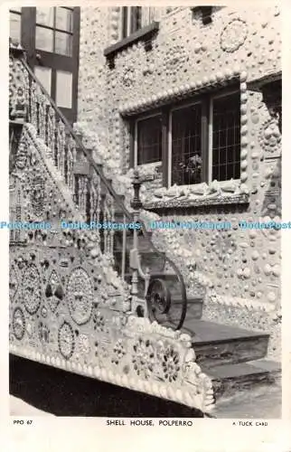 R299331 Polperro Shell House Tuck Echtfoto