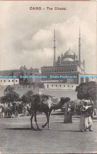 R299353 Cairo The Citadel The Cairo Postcard Trust Serie 597