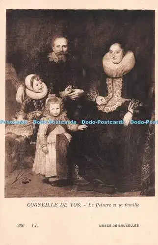 R299488 Musee de Bruxelles Corneille de Vos Le Peintre et sa famille LL 286 Levy