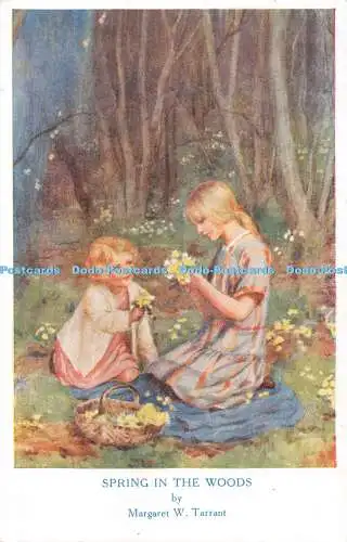 R299496 Frühling im Wald von Margaret W Tarrant The Medici Society Playtime Ha