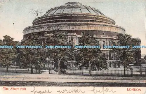 R298112 The Albert Hall London Woodbury No 643 1903