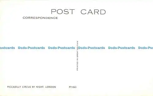 R299530 London Piccadilly Circus bei Nacht Postkarte