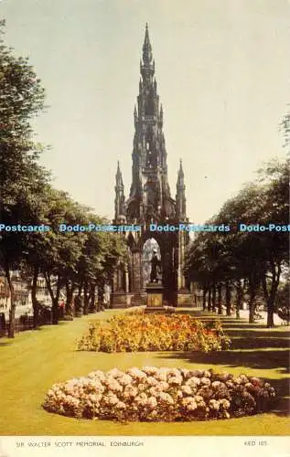R299776 Edinburgh Sir Walter Scott Memorial Jarrold Cotman Color