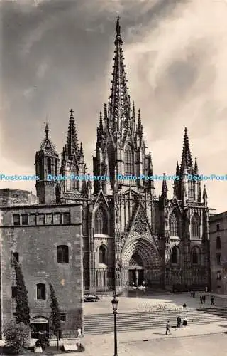 R299812 Barcelona La Catedral Ro Foto Postkarte