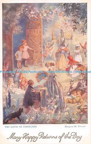 R299974 The Gates of Fairyland The Medici Society Fairy Hours Serie Hale Cushma