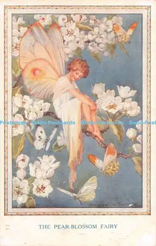 R299977 The Pear Blossom Fairy The Medici Society Fairies of the Countryside Hal