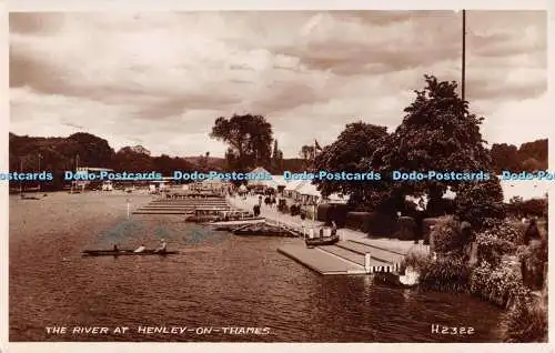 R295359 The River At Henley On Thames No 2322 Valentine RP