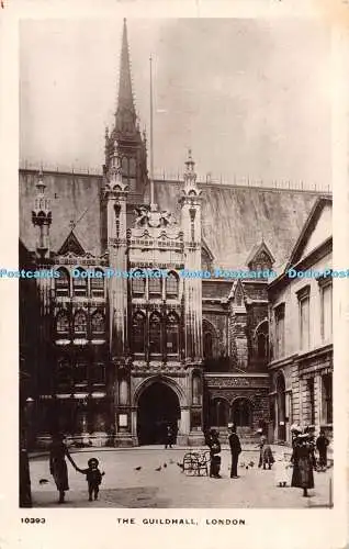 R300409 London The Guildhall W H S Kingsway Echtfoto Serie