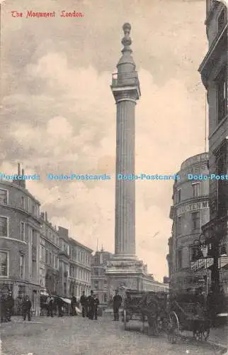 R300422 London The Monument S S U Postkarte 1912