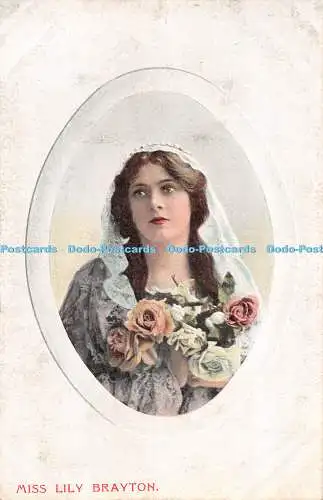 R300627 Miss Lily Brayton Serie K 3 Postkarte
