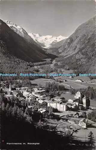 R300656 Pontresina m Rosegtal Foto Flury 1055 A 1947