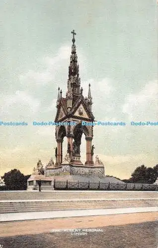 R300670 London The Albert Memorial Postkarte