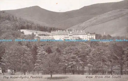 R302446 Peebles The Hotel Hydro Blick vom South Hotel Hydropathic