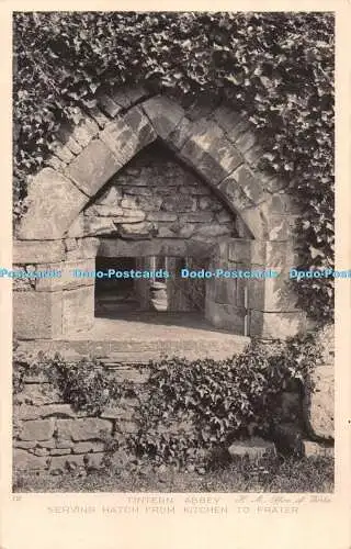 R300774 Tintern Abbey Servierluke von Küche zu Frater The Rembrandt Intagli