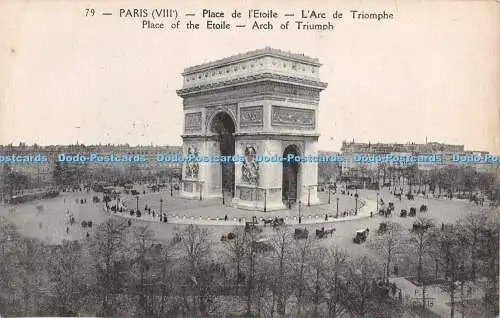 R302521 Pariser Platz des Etoile-Triumphbogens F F vorbei am Zensor Nr 7301 1